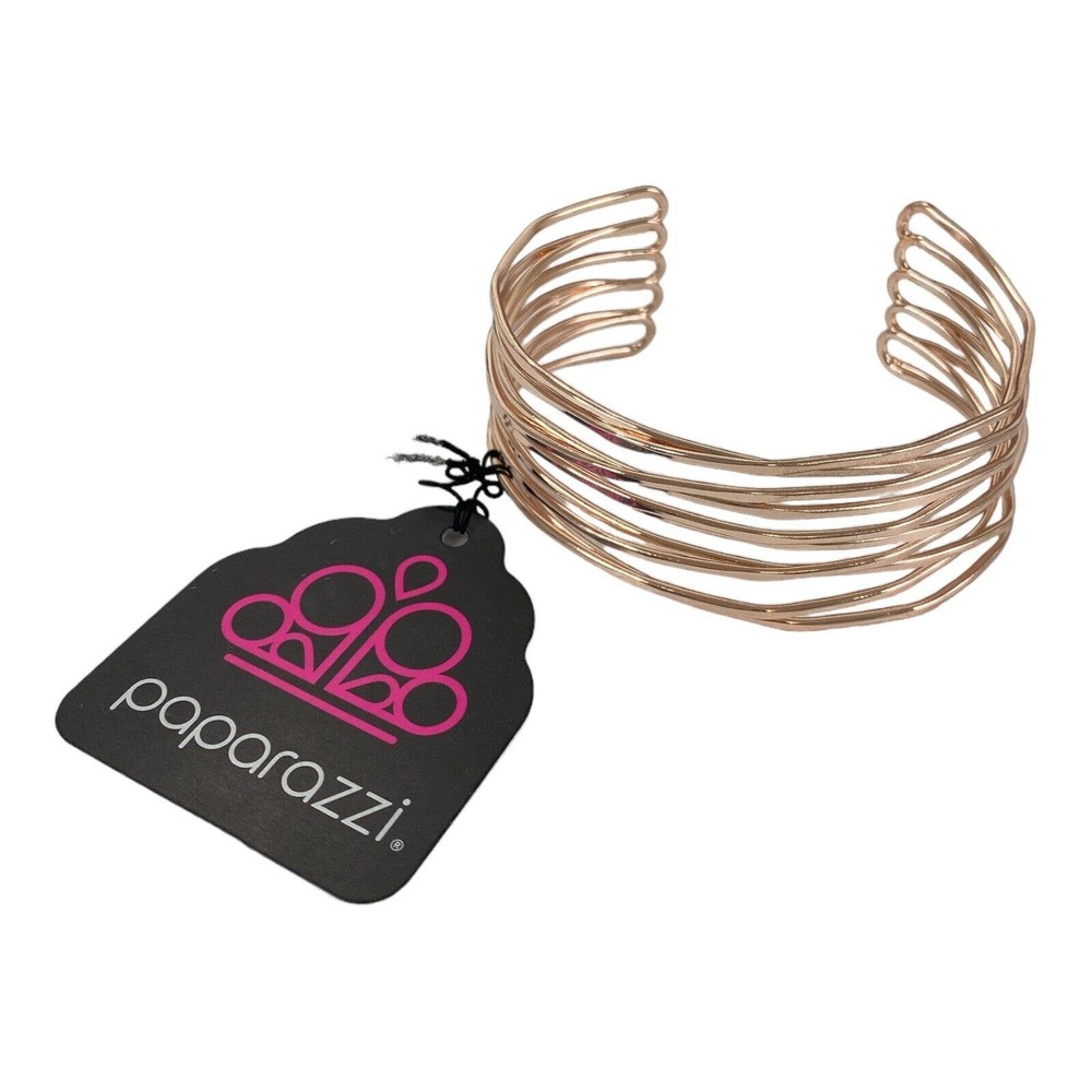 Paparazzi NERVES OF STEEL Bangle Bracelet